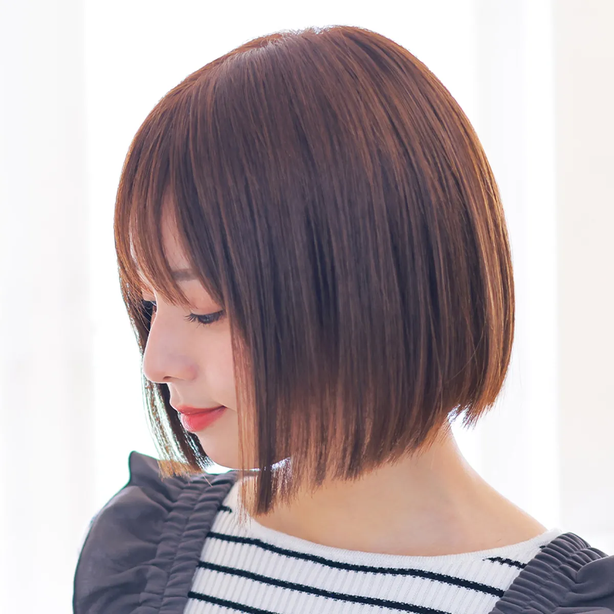 人毛ウィッグフルウィッグ医療ウィッグレミー人毛100%総手植え引き抜き